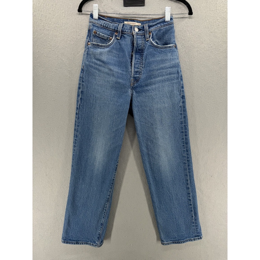Levi's Blue Straight Leg Women's Jeans